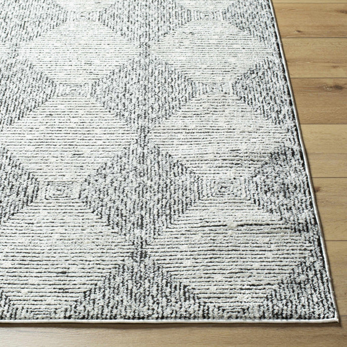 Truda Modern Geometrical Pattern Ivory Rug - The Rug Decor