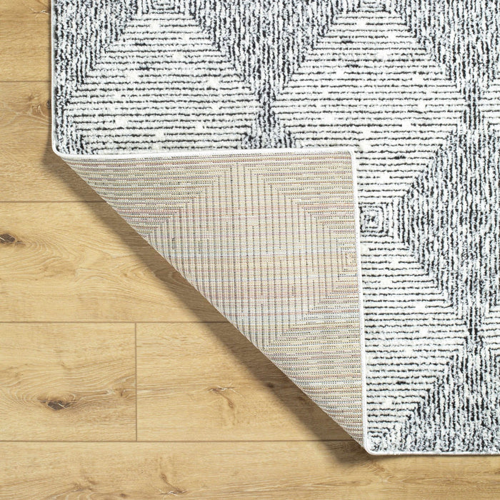 Truda Modern Geometrical Pattern Ivory Rug - The Rug Decor