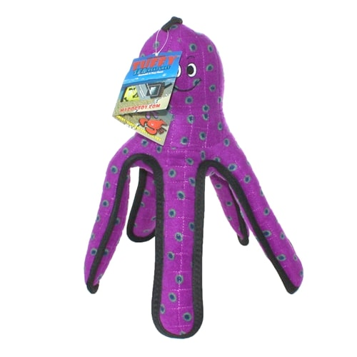 Tuffy Ocean Dog Squeaky Dog Toys, Octopus