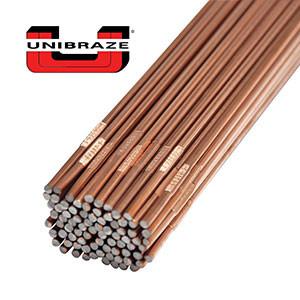 Unibraze ER70S-2 1/8 x 36 Carbon Steel TIG Rod 10 LB Box-ShopWeldingSupplies.com