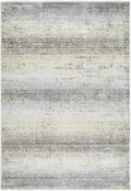Uzima Modern Abstract Gray Machine Woven Rug - The Rug Decor