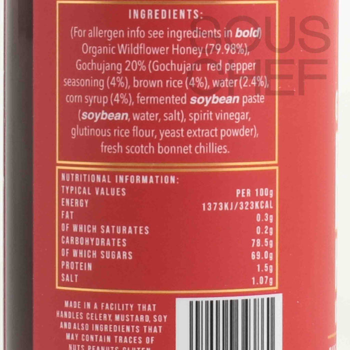 Wilderbee Gochujang Hot Honey, 350g