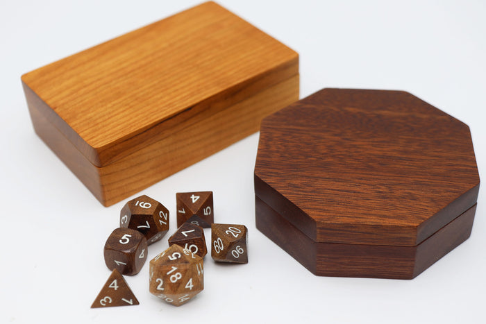 Wooden Dice Box (Random Assortment) Special Collection Foam Brain Games